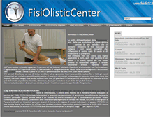 Tablet Screenshot of fisiolistic.it